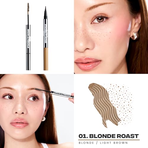 Sacheu Brow & Freckle Stay-N 2-in-1 Blonde Roast Brow Gel & Freckle Pen