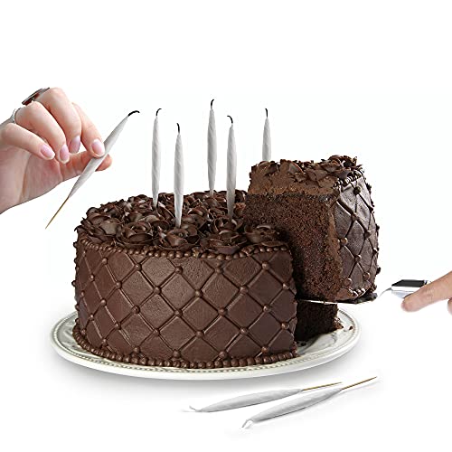 Lit Party Candles - Set of 8 Fun & Unique Birthday Candles