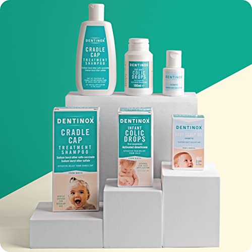 Dentinox Cradle Cap Baby Shampoo 125ml | Gentle Relief for Newborns