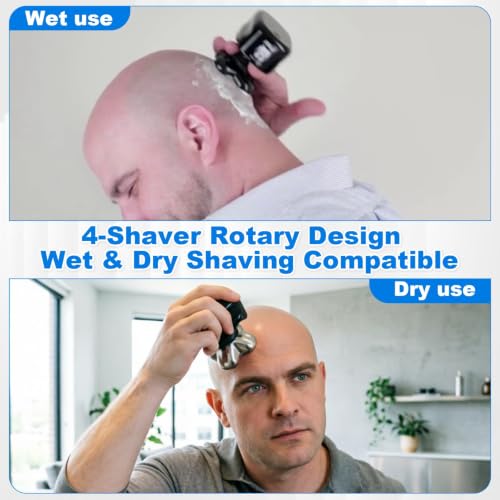 2-Pack Replacement Heads for Skull Pitbull Series Gold PRO Shavers