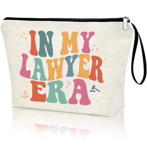 In My Lawyer Era Zipper Bag - Retro Gift for Law Students & Attorneys