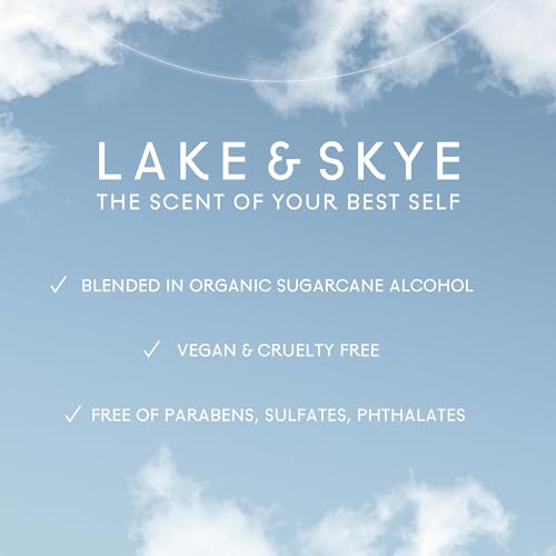 Lake & Skye 333 Sheer Fig + Salt Hair & Body Mini Mist - Travel Size, Hydrating, Fruity, Woody - 1 fl oz