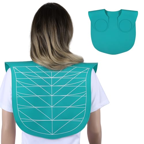 Cyan Silicone Hair Cutting Guide Mat - Waterproof & Professional