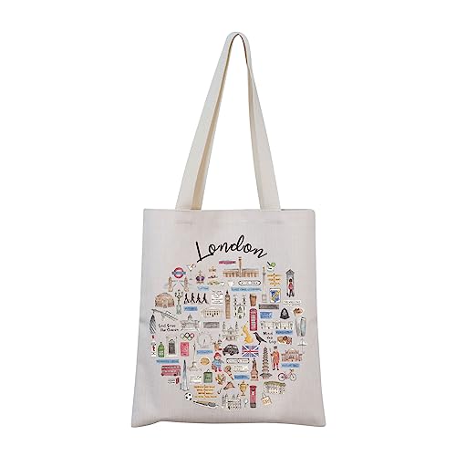 London Tote Bag - Stylish Travel Gift for London Lovers