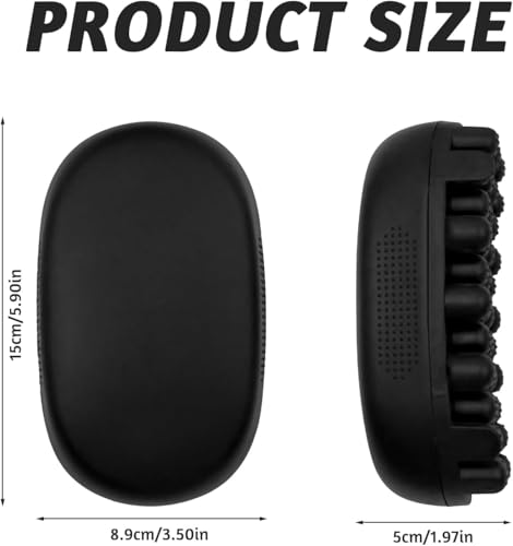 Black Twist King Hair Sponge for Defined Curls & Twists