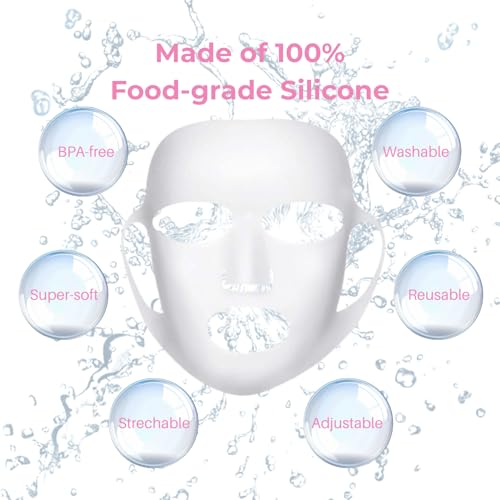 Reusable Silicone Face Mask for Skincare - Ergonomic Design