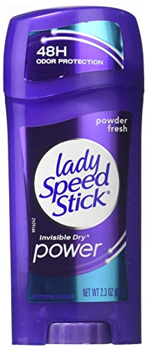 Lady Speed Stick Deodorant Powder Fresh 2.3 Ounce (Pack of 3)