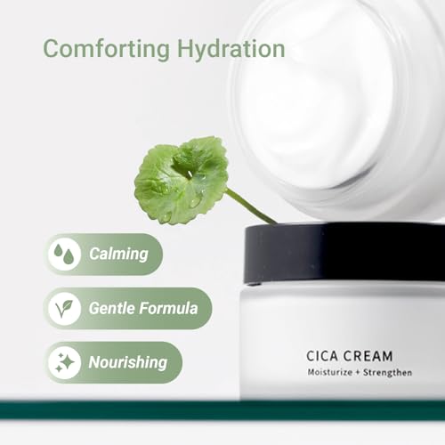 Meebak Cica Daily Moisturizer, Anti-Aging Cream with Retinol, 1.68 Fl Oz