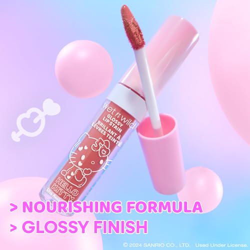 wet n wild Hello Kitty Glossy Lip Stain - Warm Apple Pie Scented
