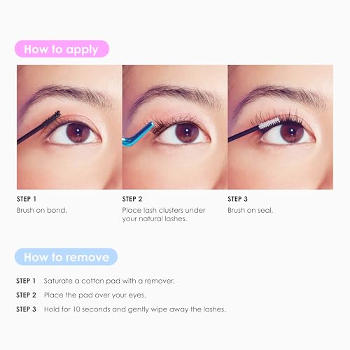 Falscara Lash Extension Kit - 30 Extra Drama Eyelash Clusters
