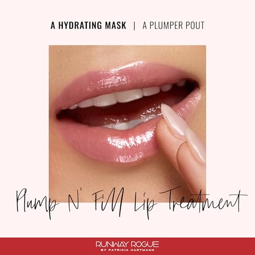 Runway Rogue Plump N’ Fill Lip Treatment - Hydrating Vegan Lip Mask, 3.35oz