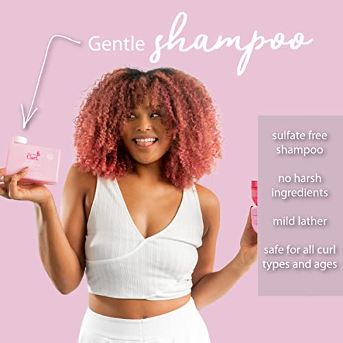 Kozma Curl Gentle Shampoo 8.5 Fl Oz - Sulfate Free for All Curl Types