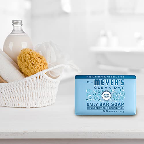 Mrs. Meyer's Clean Day Rain Water Bar Soap - 5.3 oz, Body & Hand Wash