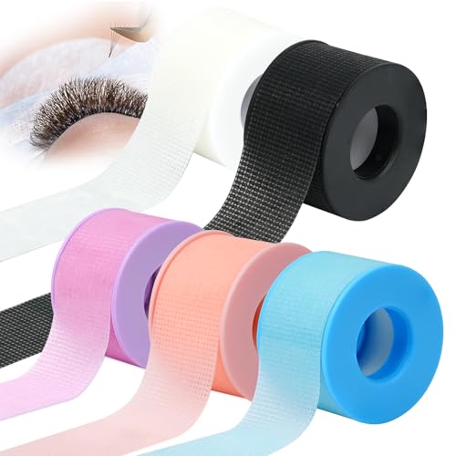 Lash Tape for Eyelash Extensions - Silicone Gel, 5 Colors