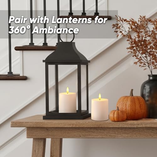 Raycare Waterproof Flameless LED Candles with Remote - Set of 2