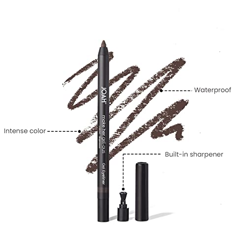 JOAH Make Her Gel-ous Waterproof Gel Eyeliner Pencil Espresso 1 Fl Oz
