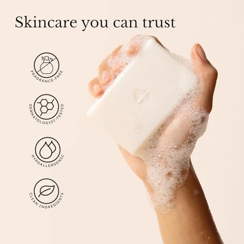 KYTE BABY Solid Body Wash Bar - Hypoallergenic, Moisturizing Cleanser for Sensitive Skin
