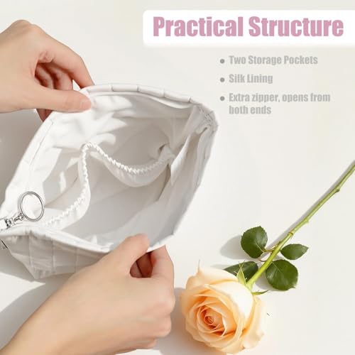 Personalized Diamond Makeup Bag for Women - A-Z Bag (S)