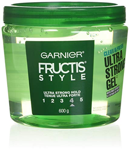 Garnier Fructis Ultra Strong Hold Hair Gel - No Residue, 21.2oz
