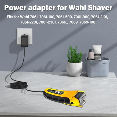 PERFEIDY 5V Replacement Power Cord for Wahl 7061 and 7069 Shavers