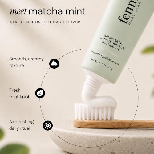 Fluoride-Free Micro Hydroxyapatite Toothpaste - Matcha Mint 3.4 oz