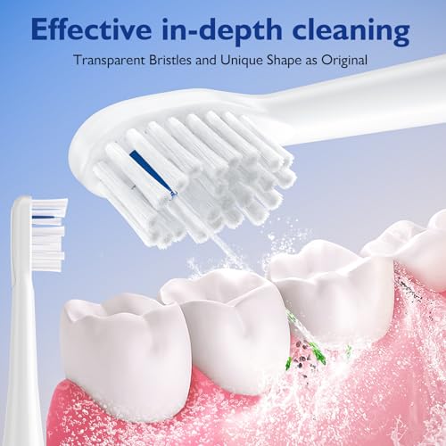 Waterpik Sonic Fusion Replacement Heads 3-Pack - Soft Dupont bristles, SF-01 to SF-04 - White, 1 Count (Pack of 3)