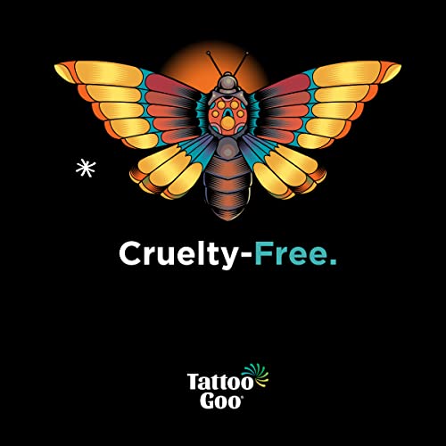 Tattoo Goo Tattoo Care Lotion, 2 oz, Soothes Itch & Irritation, Hydrate & Preserve Color, Non-Greasy Moisturizer, Aftercare Lotion with Olive Oil & Panthenol, No Petroleum or Mineral Oil