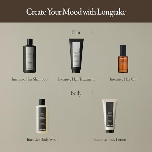 LONGTAKE Hair Fragrance Oil Sandalwood - Softening Hair Oil for Heat Protection¤ÓAnti-frizz¤ÓSplit end repair¤Ó For all types ¤Ó Vegan Hair Essence | 1.4 Fl. Oz. (40 ml)