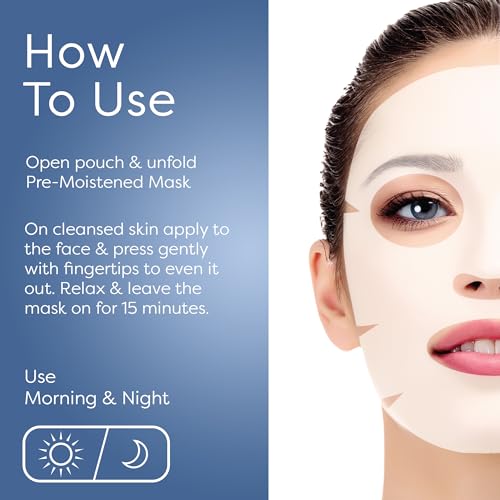 SKIN LAB Collagen Sheet Mask – Hydrating & Firming Anti-Aging Facial Set