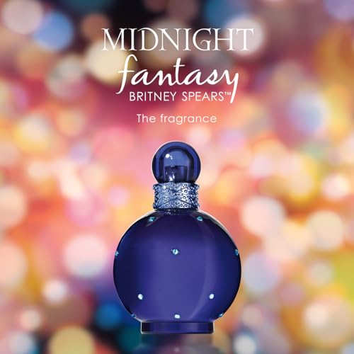 Britney Spears Midnight Fantasy Eau de Parfum for Women, 1 Fl Oz