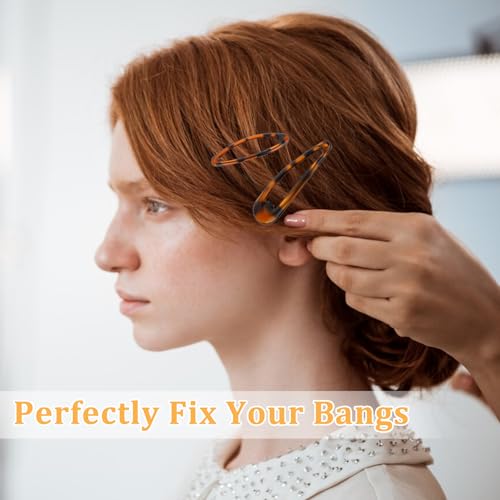 Giantree 16 Pcs Tortoise Hair Clips Set for Women & Girls
