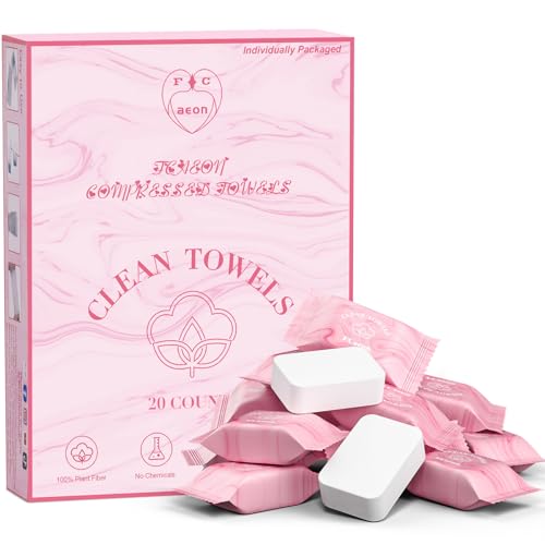 Compressed Face Towels - 12x9” Eco-Friendly Travel Washcloths