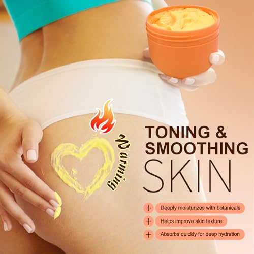 LA.PERSONAL Cellulite Cream 5.5 Oz Hot Firming Body Smoother for Belly Hips Butt Thighs