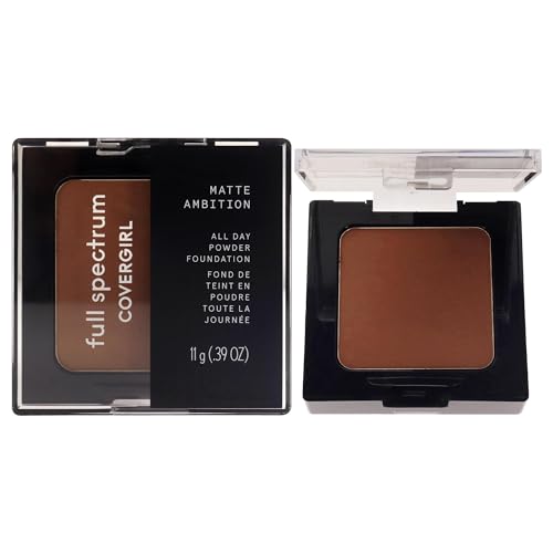 COVERGIRL Matte Ambition All-Day Powder Foundation - Deep Cool 3