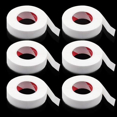 Embagol Eyelash Tape - 6 Rolls Micropore 0.47in Breathable for Extensions