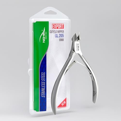Nghia Professional Cuticle Nipper CL-205 6MM Stainless Steel Nail Tool