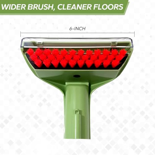 Bissell Compatible 6-Inch Tough Stain Brush Tool with Removable Nozzle