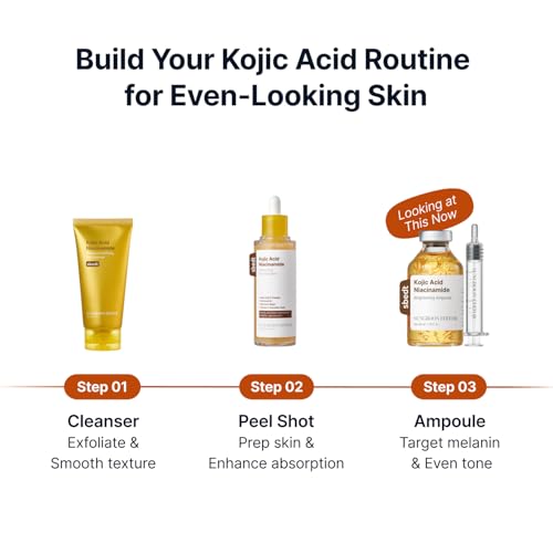 SUNGBOON EDITOR Glow Intensive Kojic Acid Ampoule for Dark Spots, 1.35 fl oz