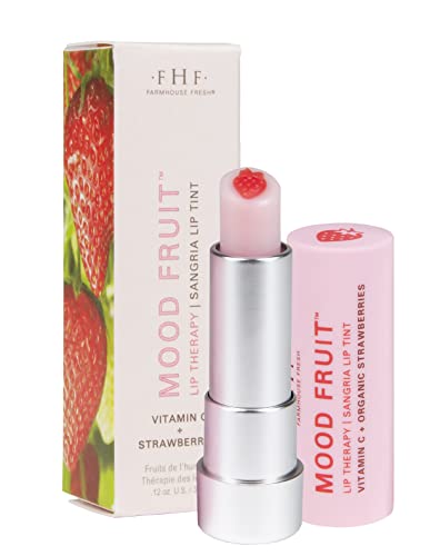 FarmHouse Fresh Shea Butter Tinted Lip Balm - Strawberry Moisturizing Care