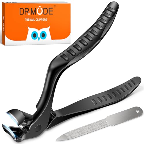 DRMODE Long Handled Toenail Clippers for Seniors with Wide Jaw