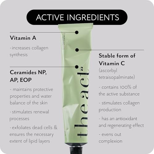 The Act Vitamin C Day Moisturizer Cream 2oz - Brightening & Hydrating Face Cream for All Skin Types