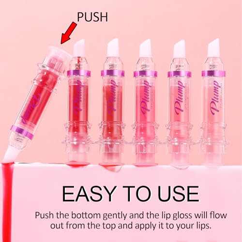 Erinde Natural Lip Plumper Gloss - Ultra-Hydrating & Volumizing