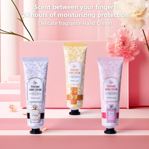 5-Pack Mini Hand Cream Set with Natural Fragrance - 30ml