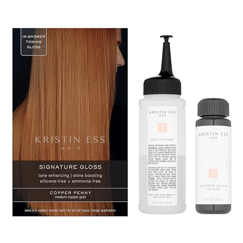 Kristin Ess Copper + Auburn Hair Gloss - Shine Boosting Treatment