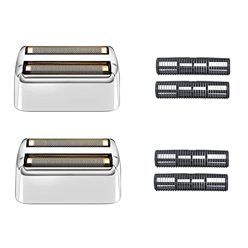 Replacement Foil & Cutters for BaBylissPRO FXFS2 Shaver - Silver 2-Pack