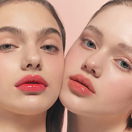 dasique Juicy Dewy Tint - #02 Melon Sherbet, Vegan Glossy Lip Stain