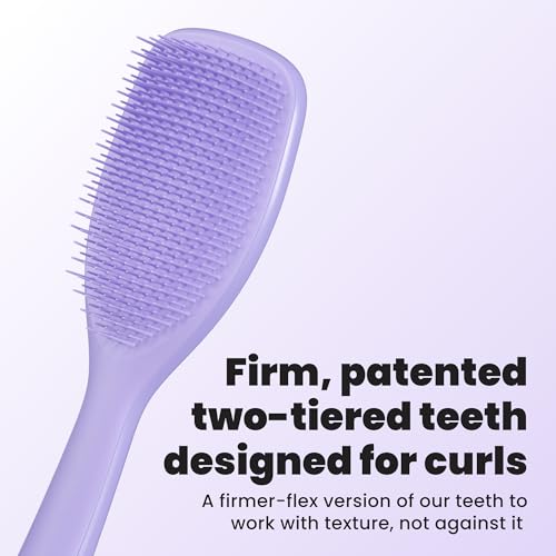 Tangle Teezer Ultimate Detangler Curly Hair Brush - Large Purple Passion