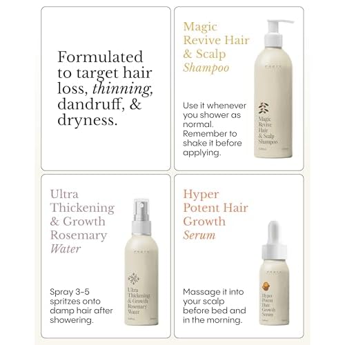 Fr©ªya Organics The Complete System For Mature Hair & Scalp | Scalp Balance and Fuller Looking Hair | Rosemary Pumpkin Seed Turmeric Calendula | Botanical Formula | 60 Day Supply