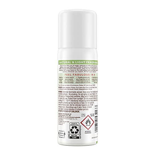 Batiste Dry Shampoo Bare Mini Travel Size 1.6 oz - Pack of 3, Refresh & Volumize Hair On-the-Go