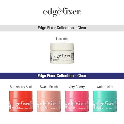 Red by Kiss Edge Fixer 24 Hour Maximum Hold Hair Gel Biotin B7 Infused